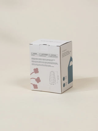 Ensemble de 6 anneaux empilables en silicone