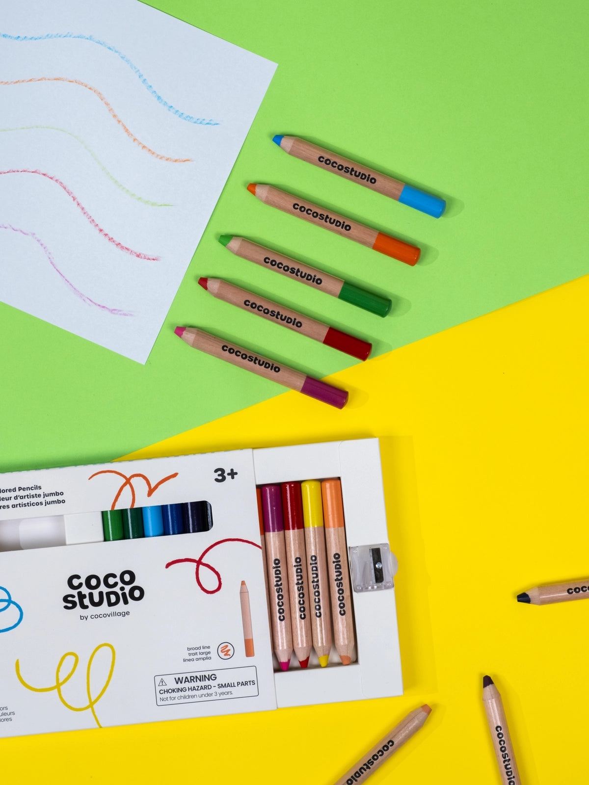 Set of 12 Jumbo Artist Colored Pencils