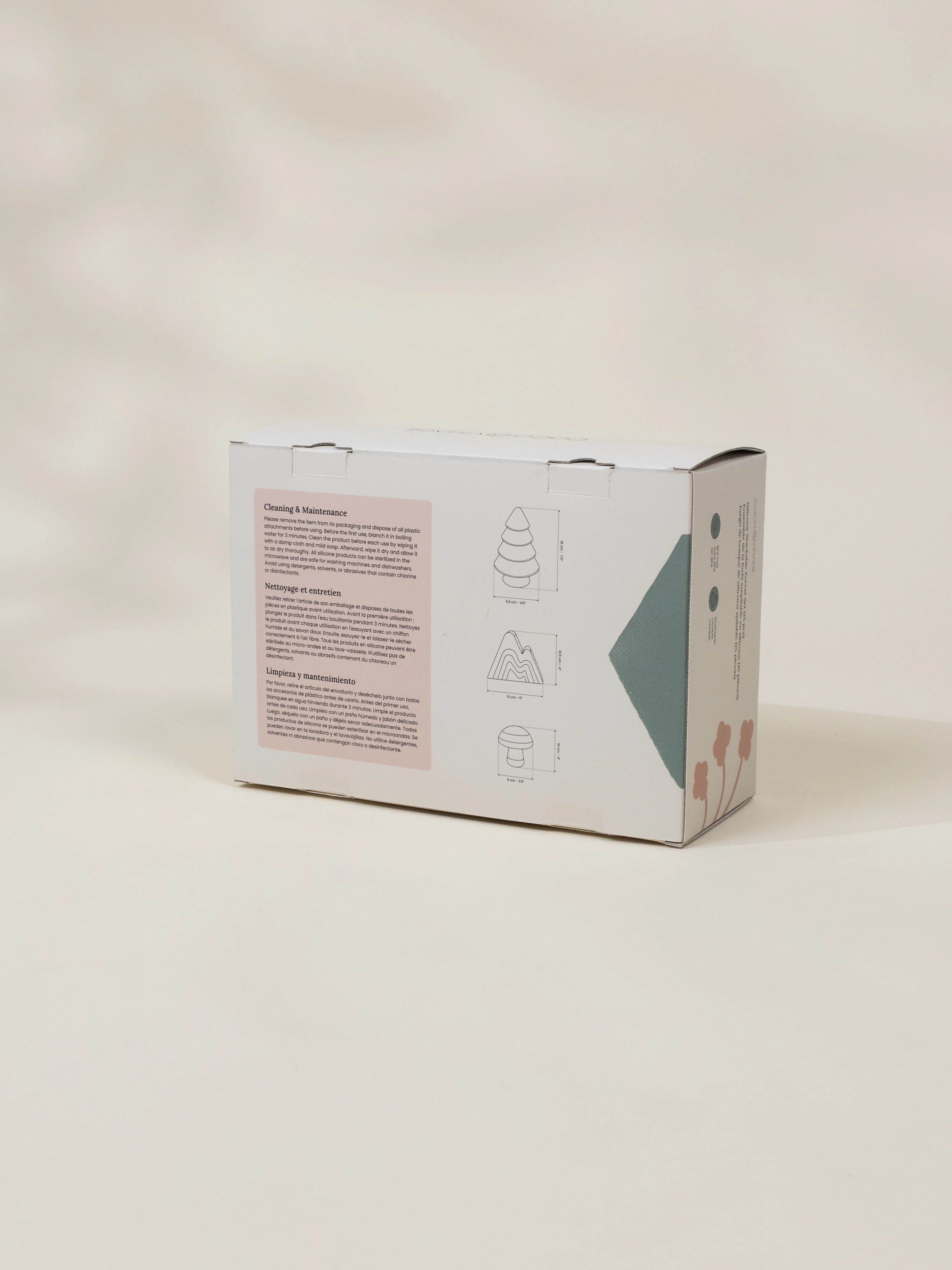 Image of Ensemble de forêt empilable en silicone (16 pièces)