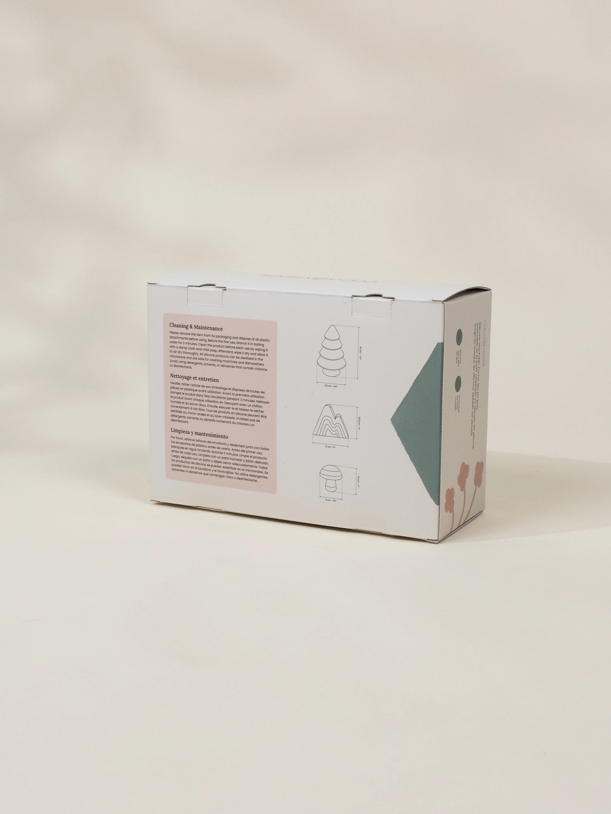 Ensemble de forêt empilable en silicone (16 pièces)