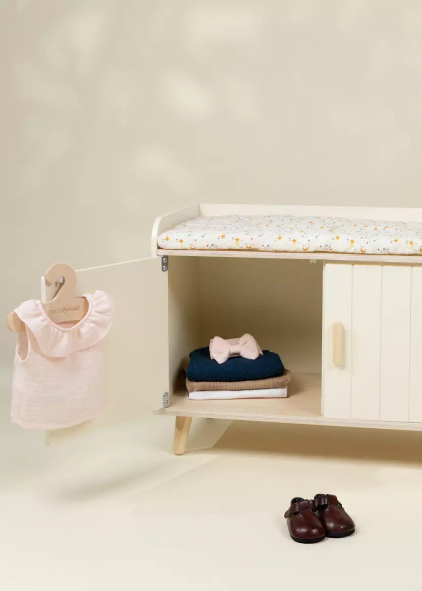 Wooden Dolls’ Changing Table