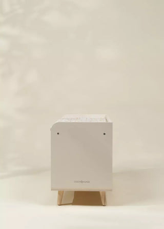Table à langer en bois pour poupées 