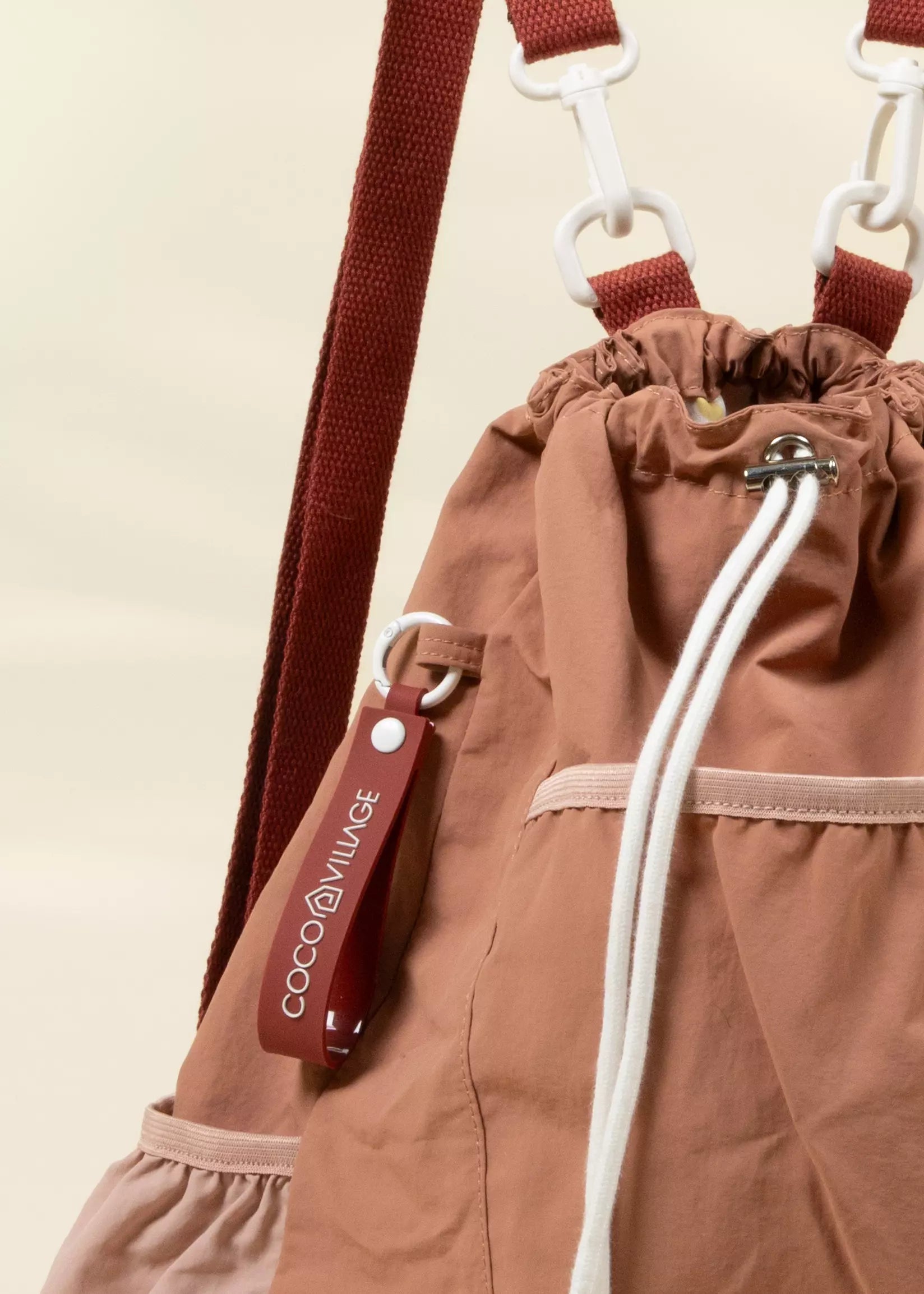 Washable Nylon Gym Bag - Blushfield
