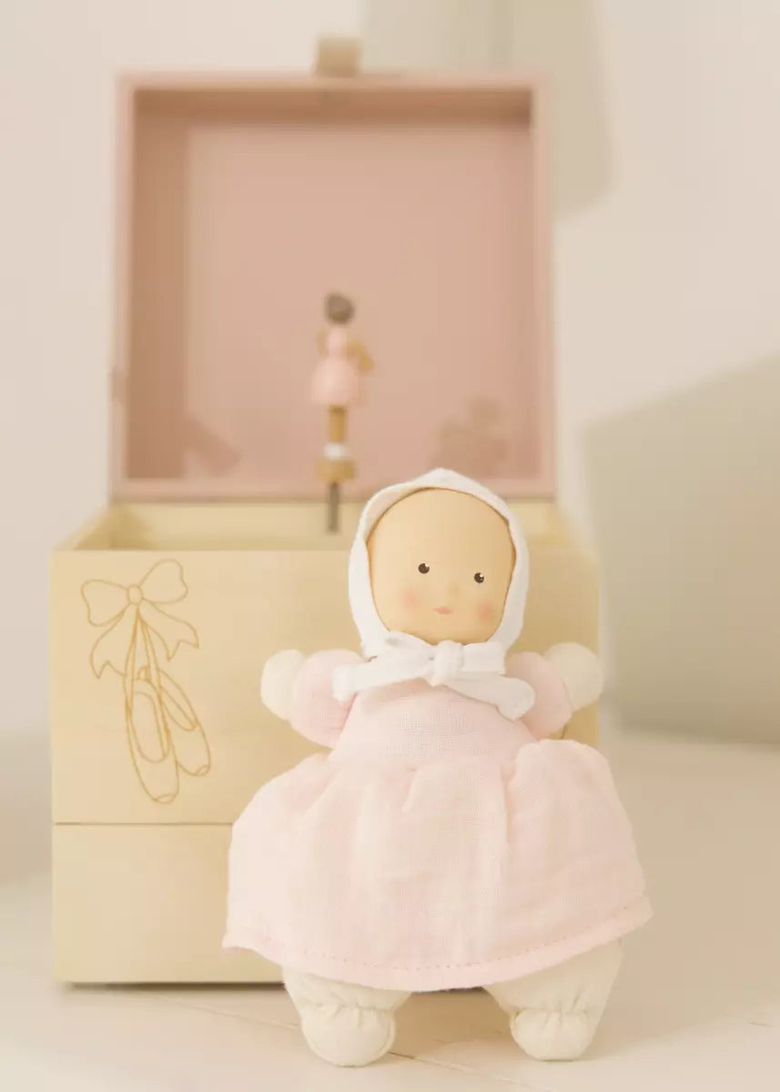 CocoMini - Poppy - Poupée bébé en caoutchouc naturel