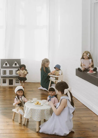 Wooden Dolls’ Table & Chairs Set