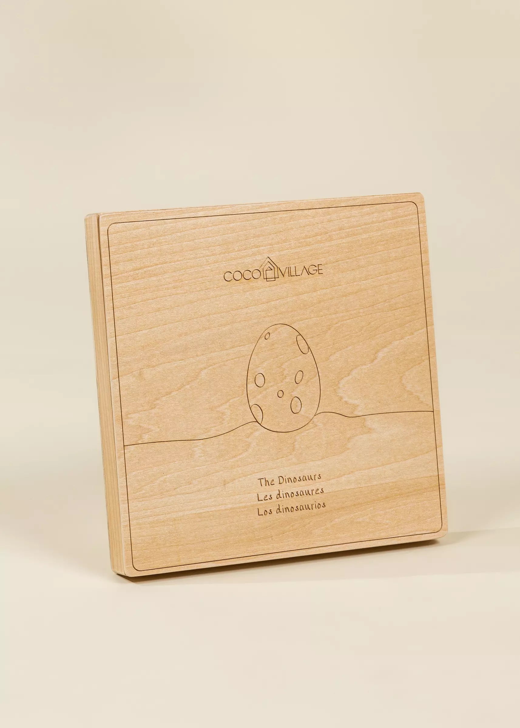 Image of Wooden Balance Puzzle - Dino - 7 pieces