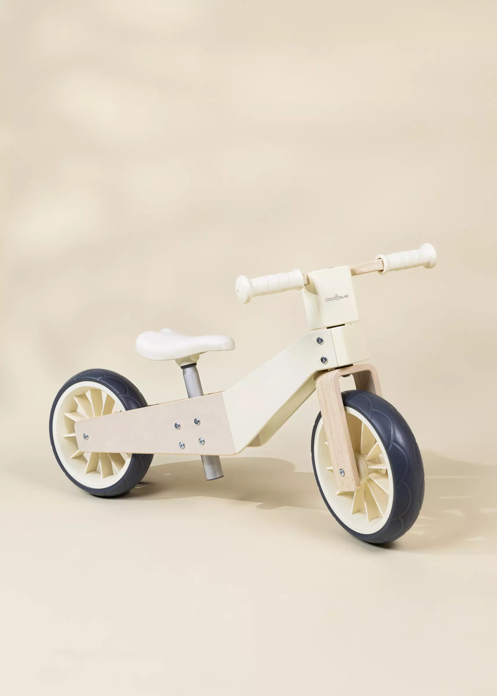 Wooden Balance Bike 3-in-1 Foam – Coco Village - Main Image