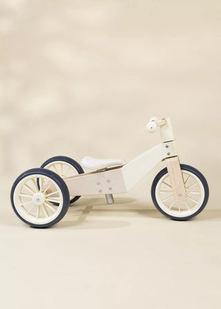 Wooden Balance Bike 3-in-1 - Foam