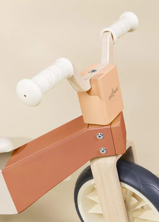 Evolutive Wooden Balance Bike - 3 in 1 – Grapefruit