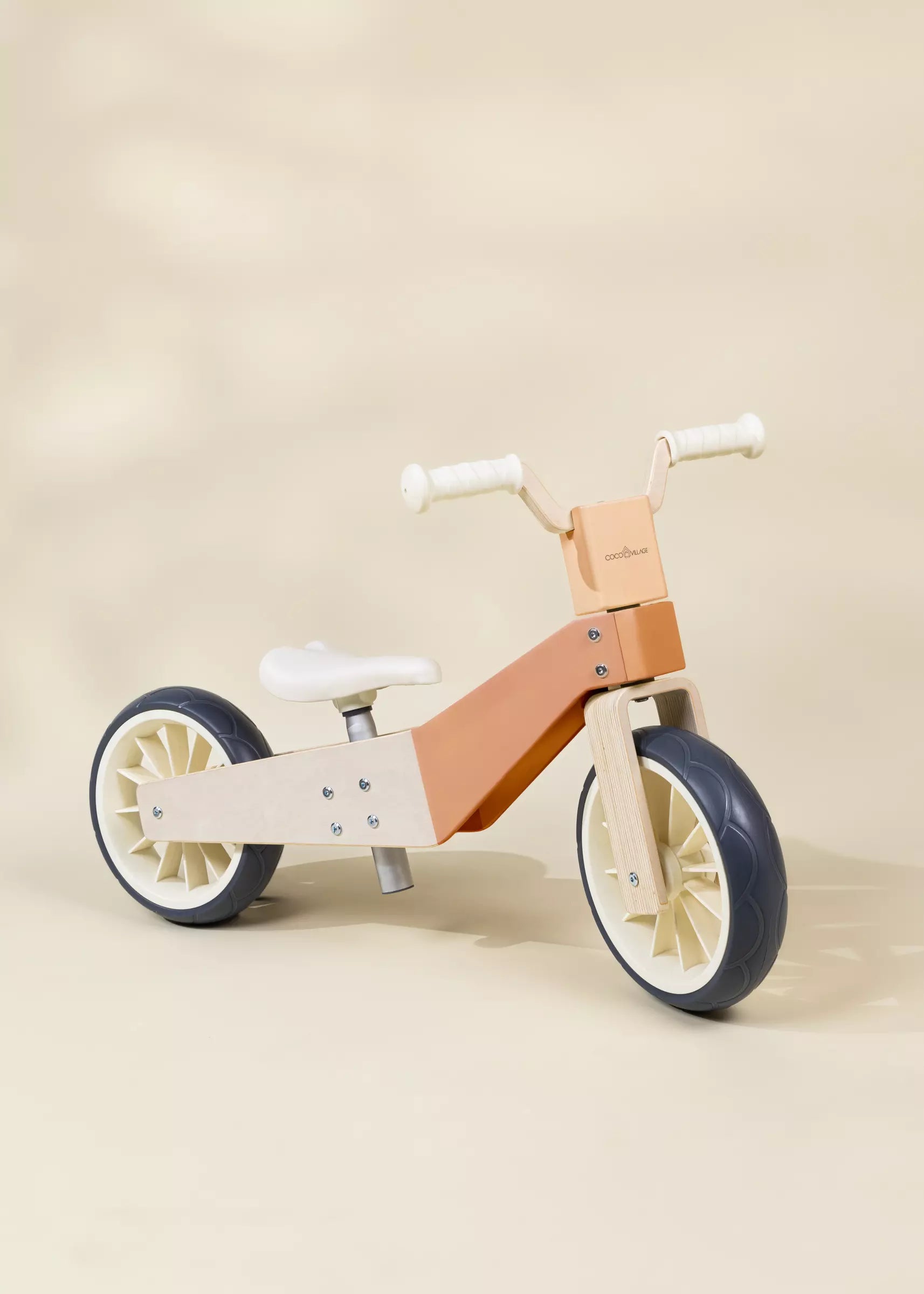 Image of Wooden Balance Bike 3-in-1 - Grapefruit