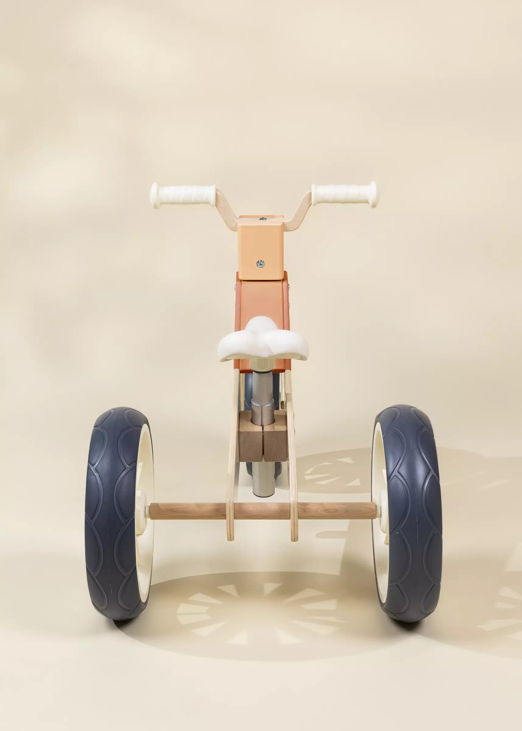 Image of Wooden Balance Bike 3-in-1 - Grapefruit