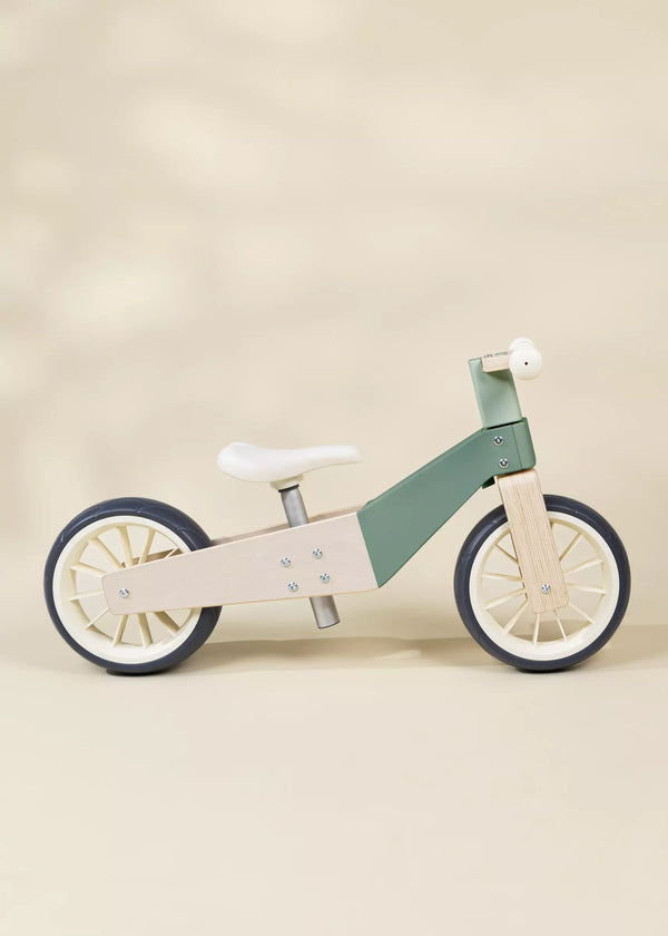 Vélo d’équilibre évolutif en bois - 3 en 1 - Seafoam