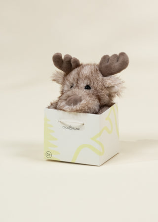 Mini Peluche Cadeau - Lapin Gris
