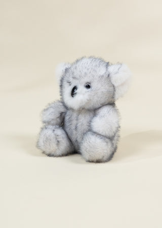 Mini Peluche Cadeau - Lapin Gris