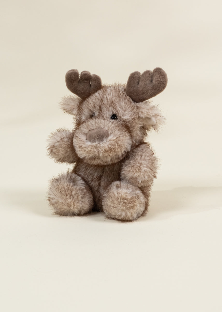 Mini Peluche Cadeau - Lapin Gris
