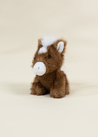 Mini Gift Plush Toy - Brown Pony