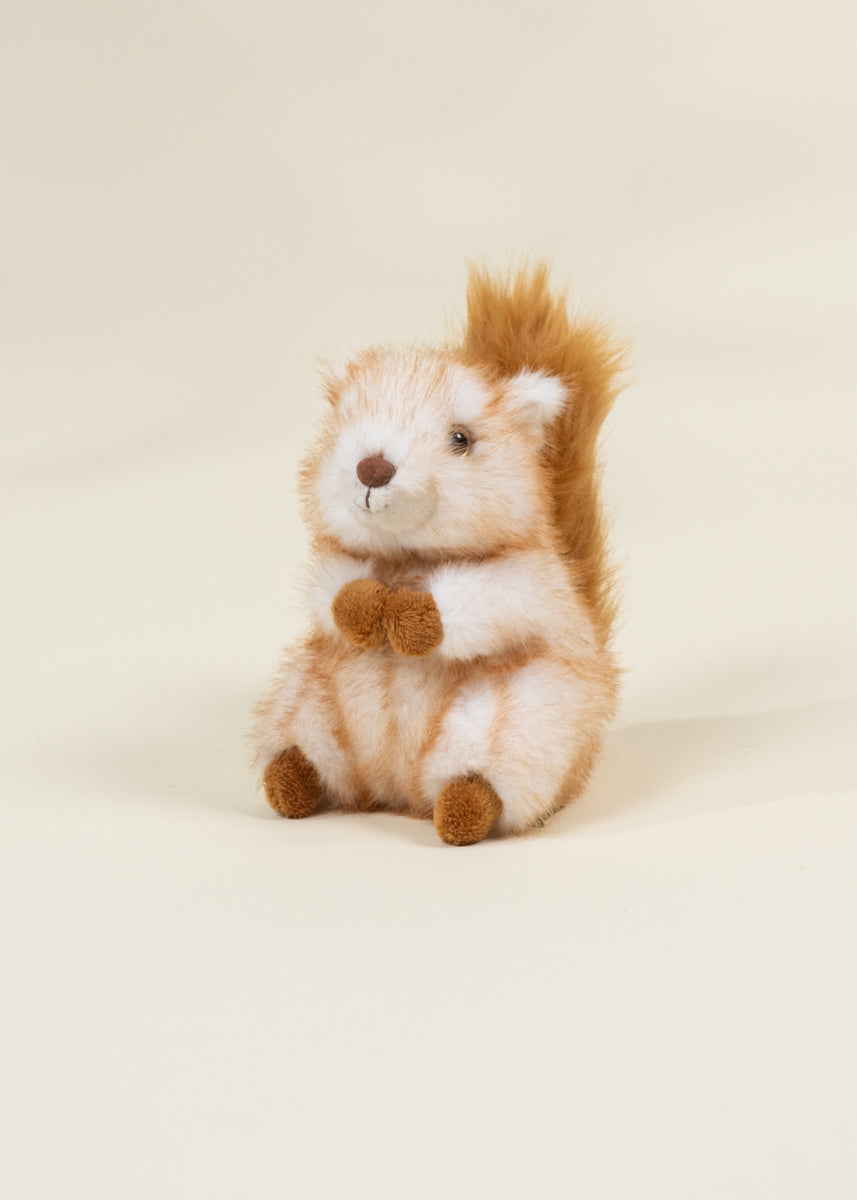 Mini Peluche Cadeau - Écureuil brun clair