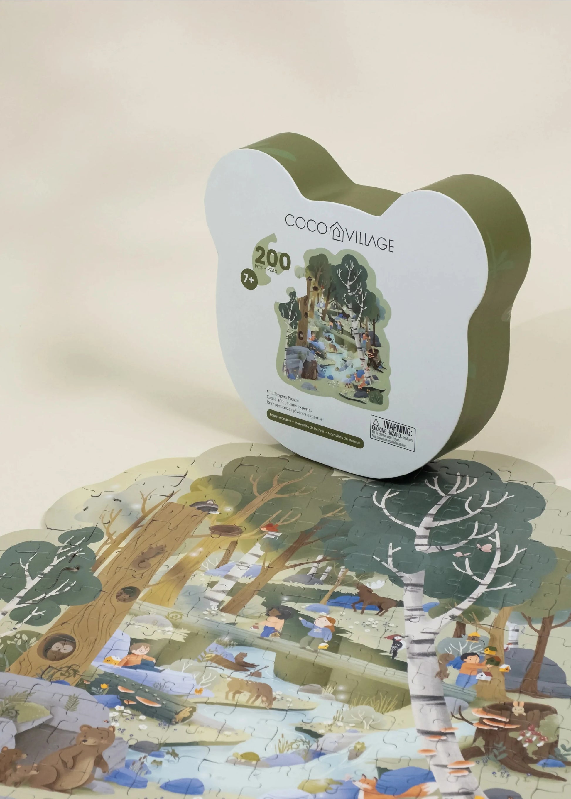 Challengers Puzzle – Forest Wonders (200 pcs)