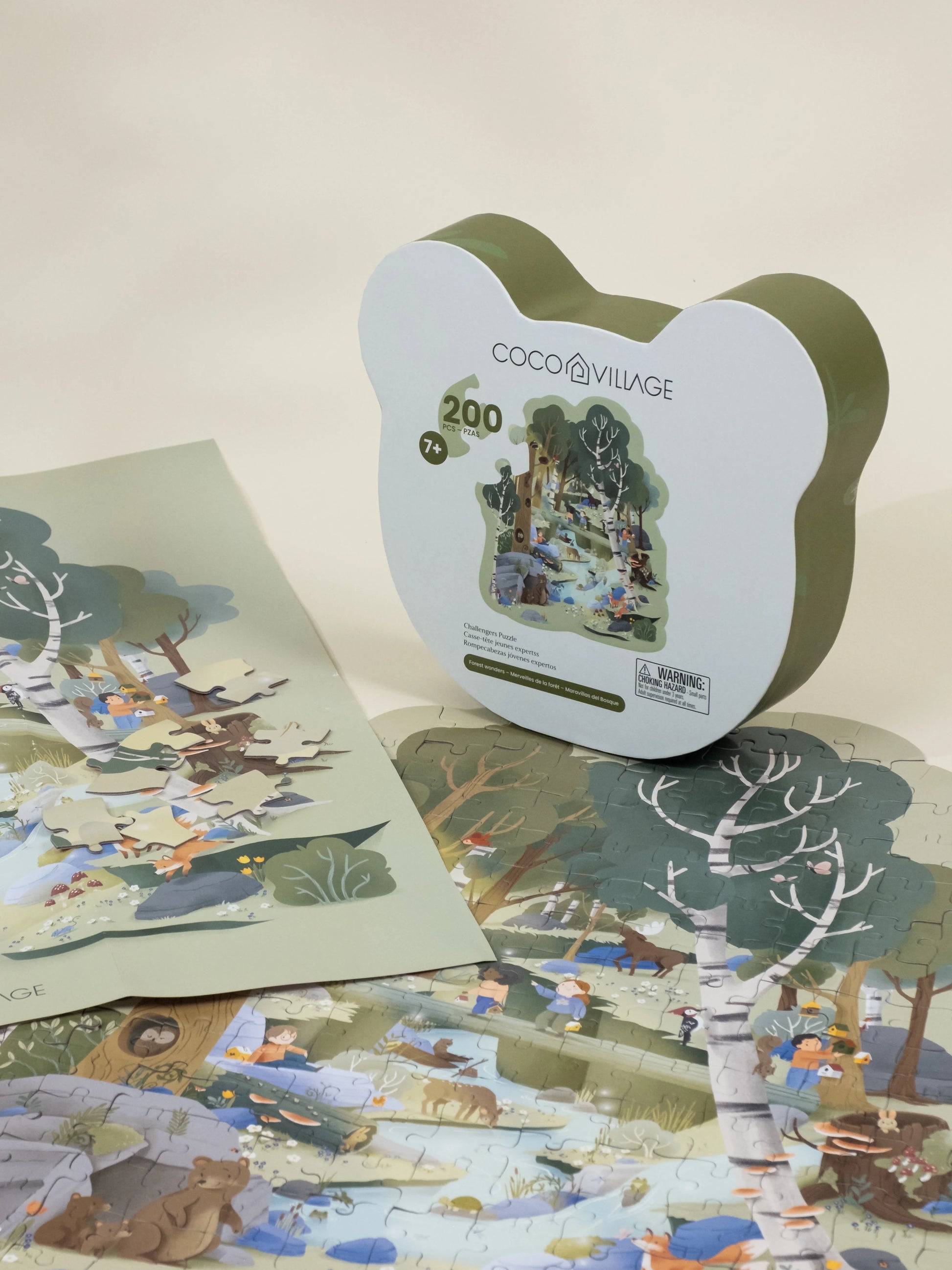 Challengers Puzzle – Forest Wonders (200 pcs)