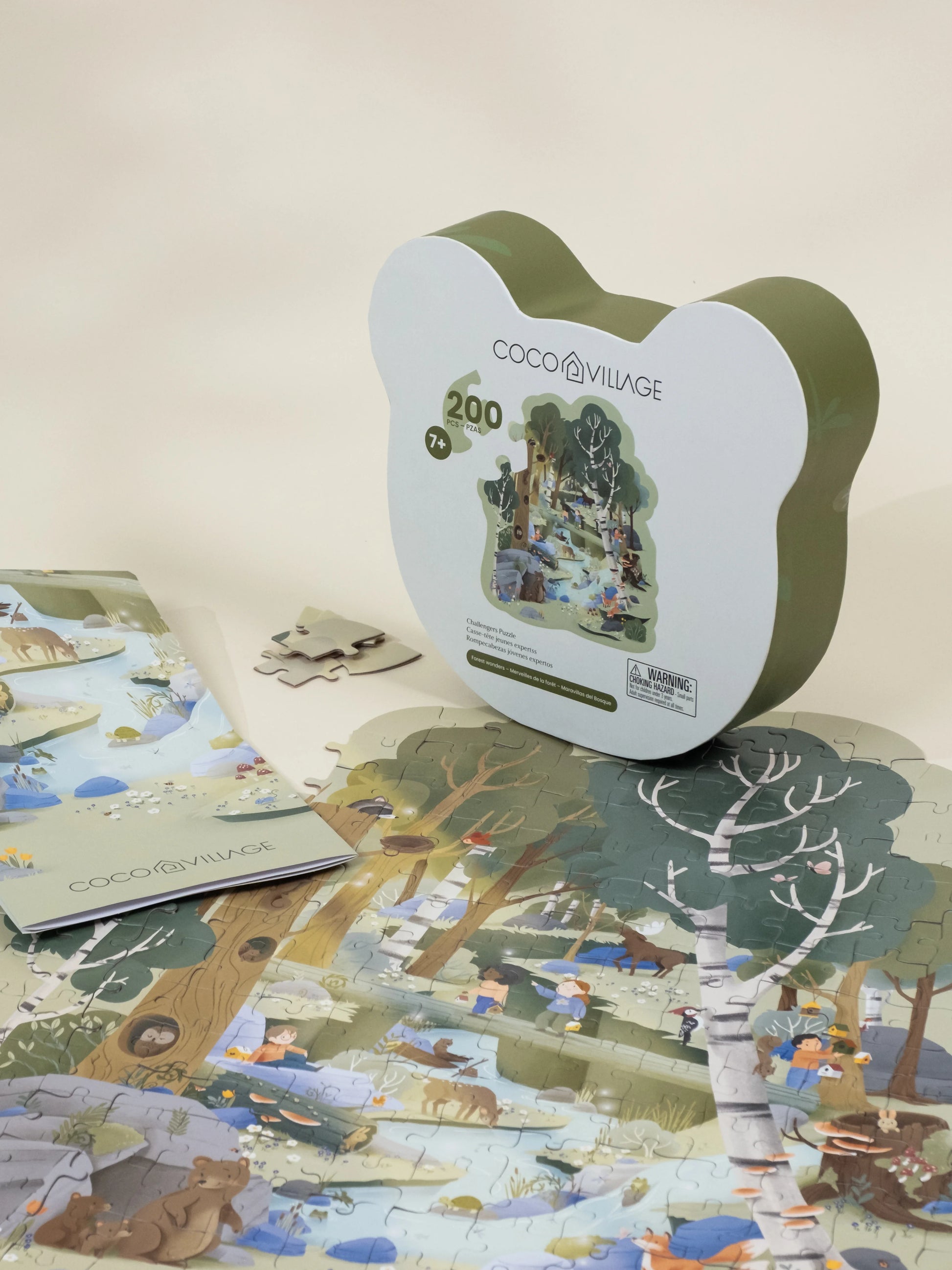 Challengers Puzzle – Forest Wonders (200 pcs)