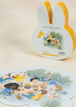 Growing Minds Puzzle – Picnic with Friends(36 pcs)