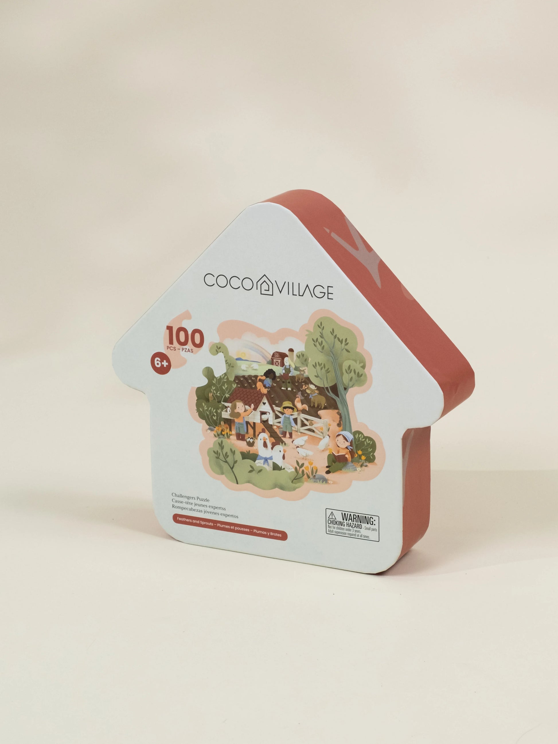 Challengers Puzzle – Feathers and Sprouts(100 pcs)