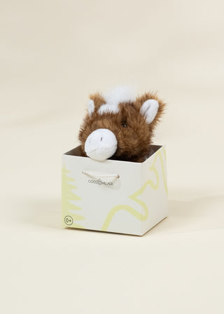 Mini Gift Plush Toy - Brown Pony