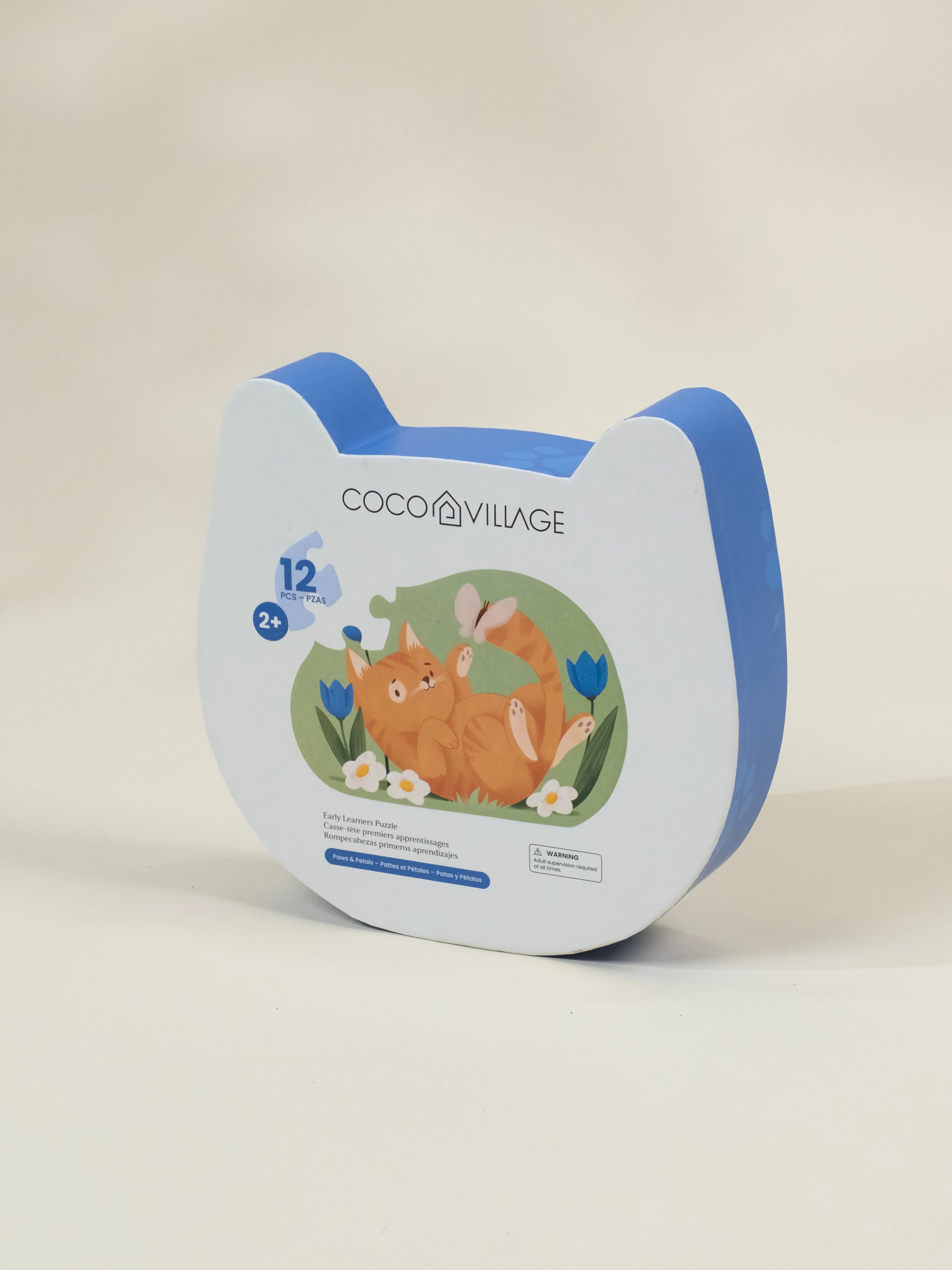 Image of Early Learners Puzzle – Paws & Petals (12 pcs)