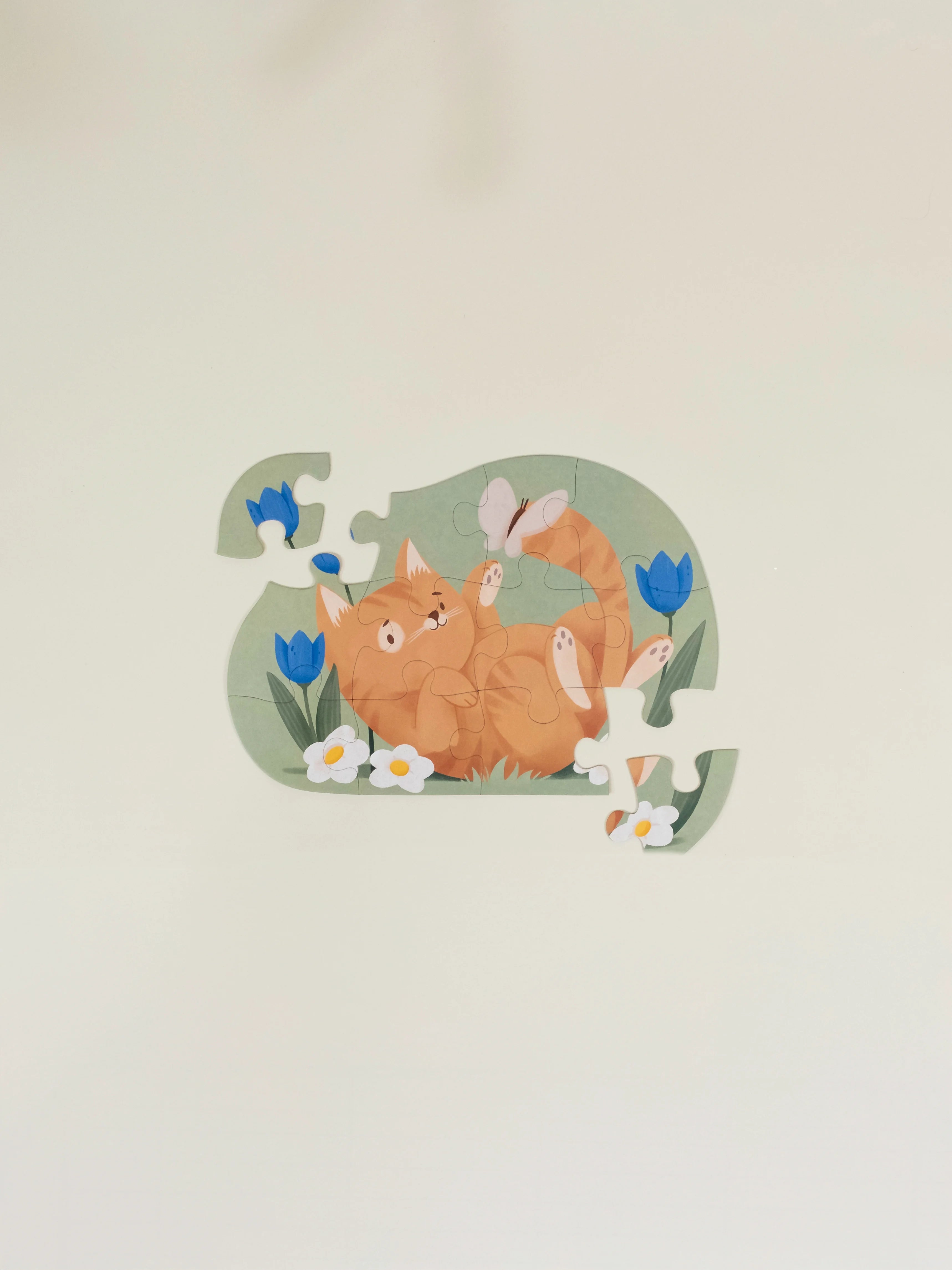 Image of Early Learners Puzzle – Paws & Petals (12 pcs)