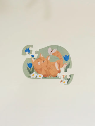 Early Learners Puzzle – Paws & Petals (12 pcs)