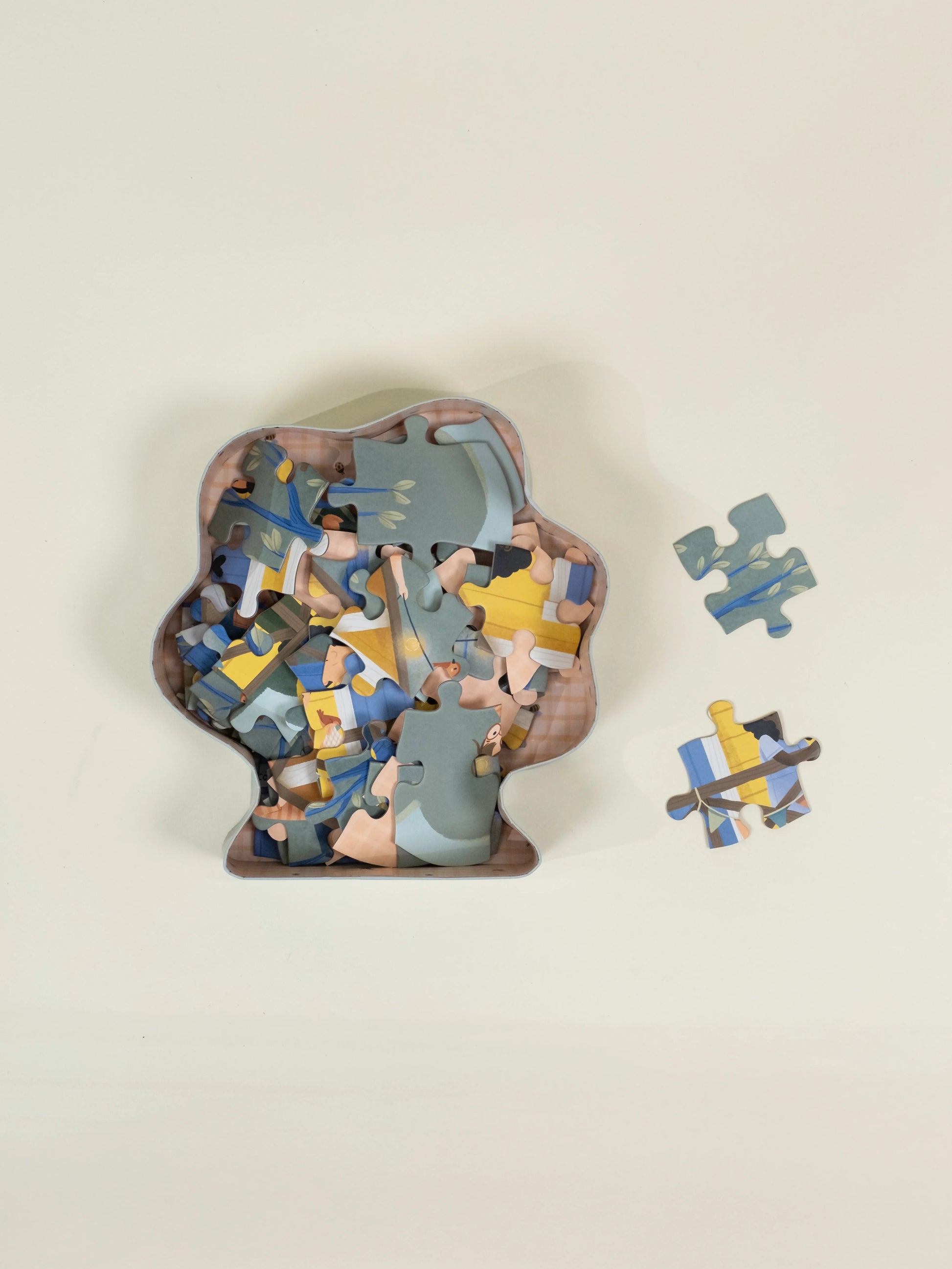 Growing Minds Puzzle – Treehouse Spring(58 pcs)