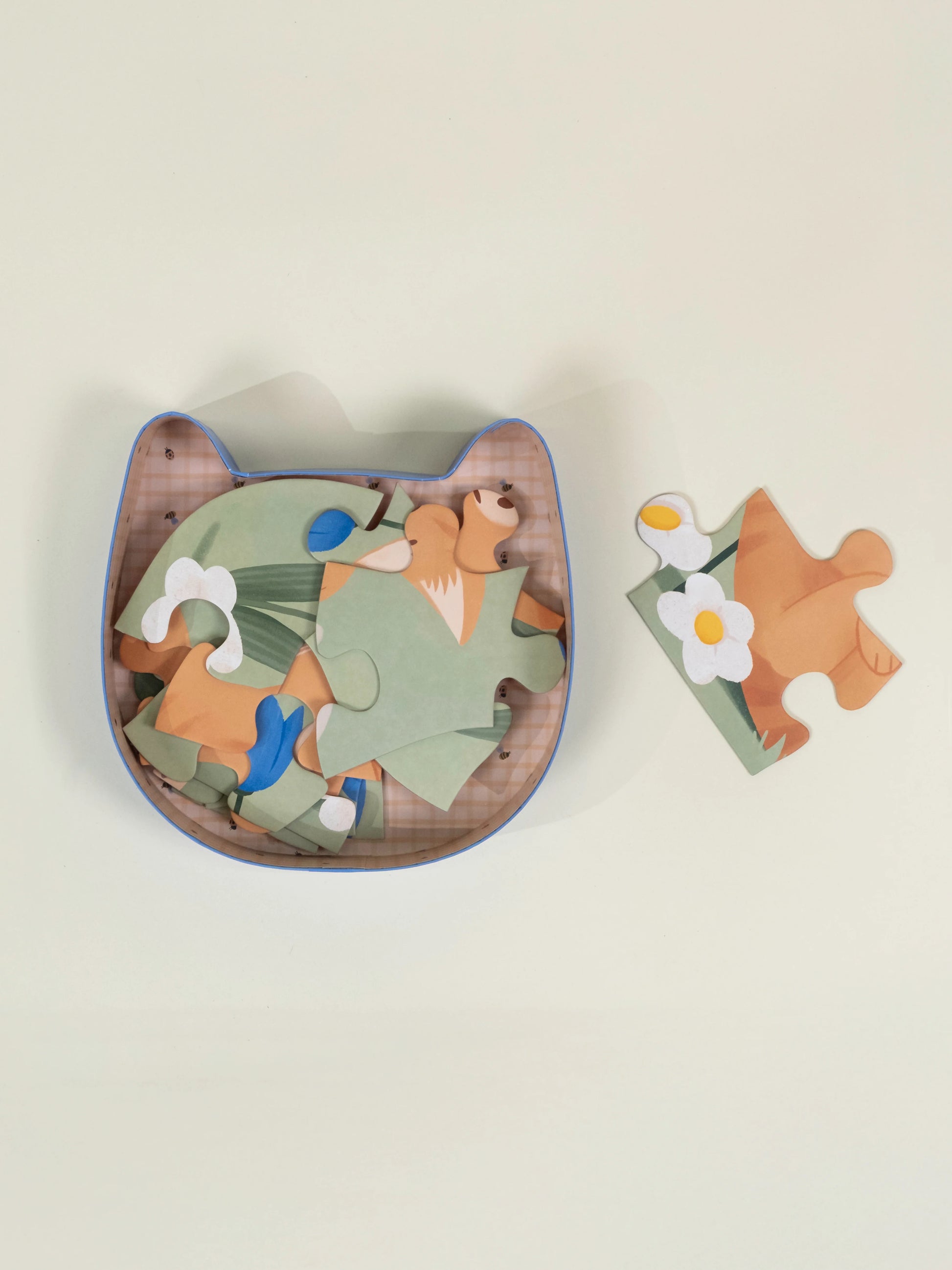 Early Learners Puzzle – Paws & Petals (12 pcs)