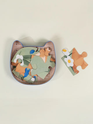 Early Learners Puzzle – Paws & Petals (12 pcs)