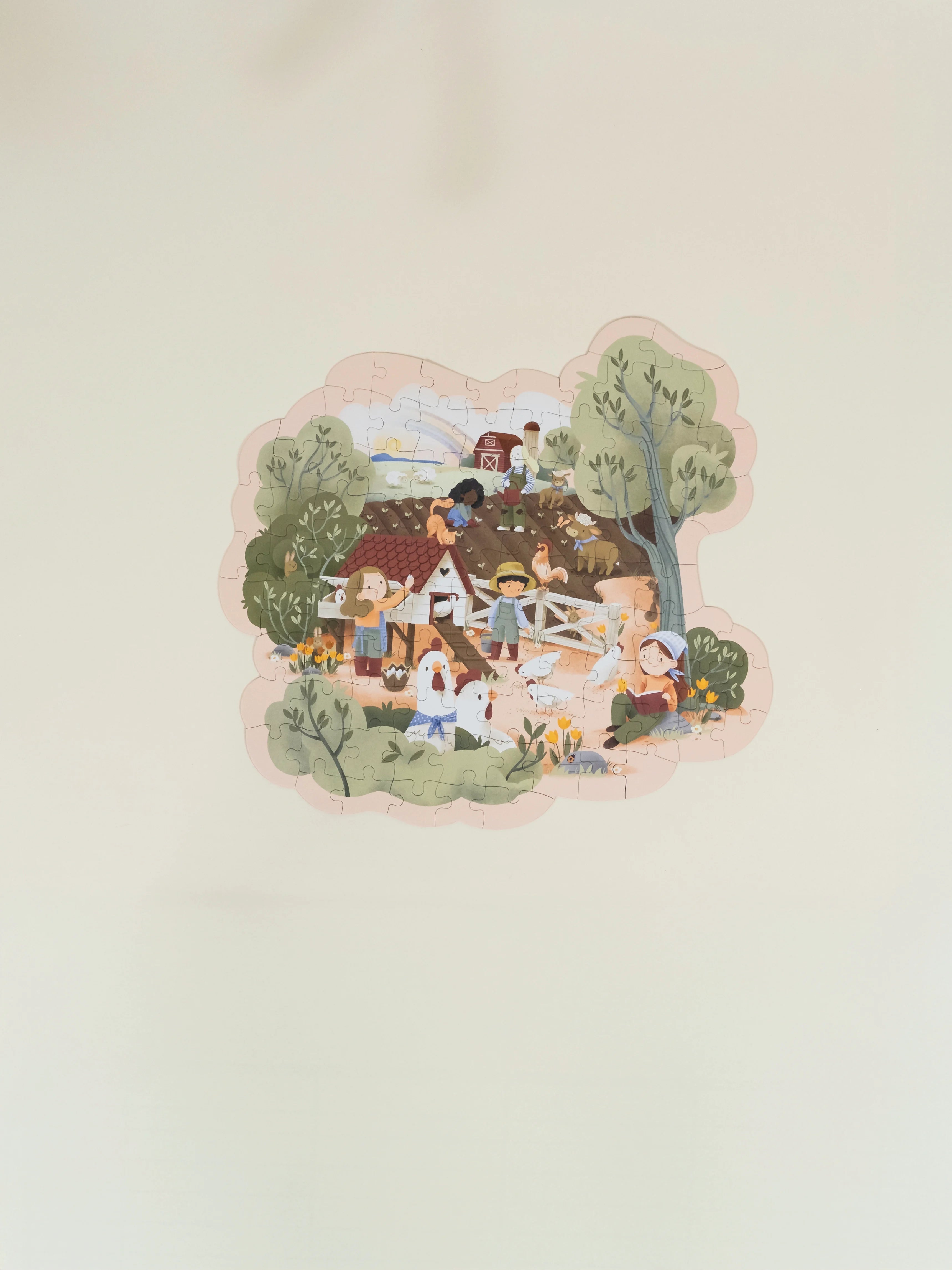 Image of Challengers Puzzle – Feathers and Sprouts(100 pcs)