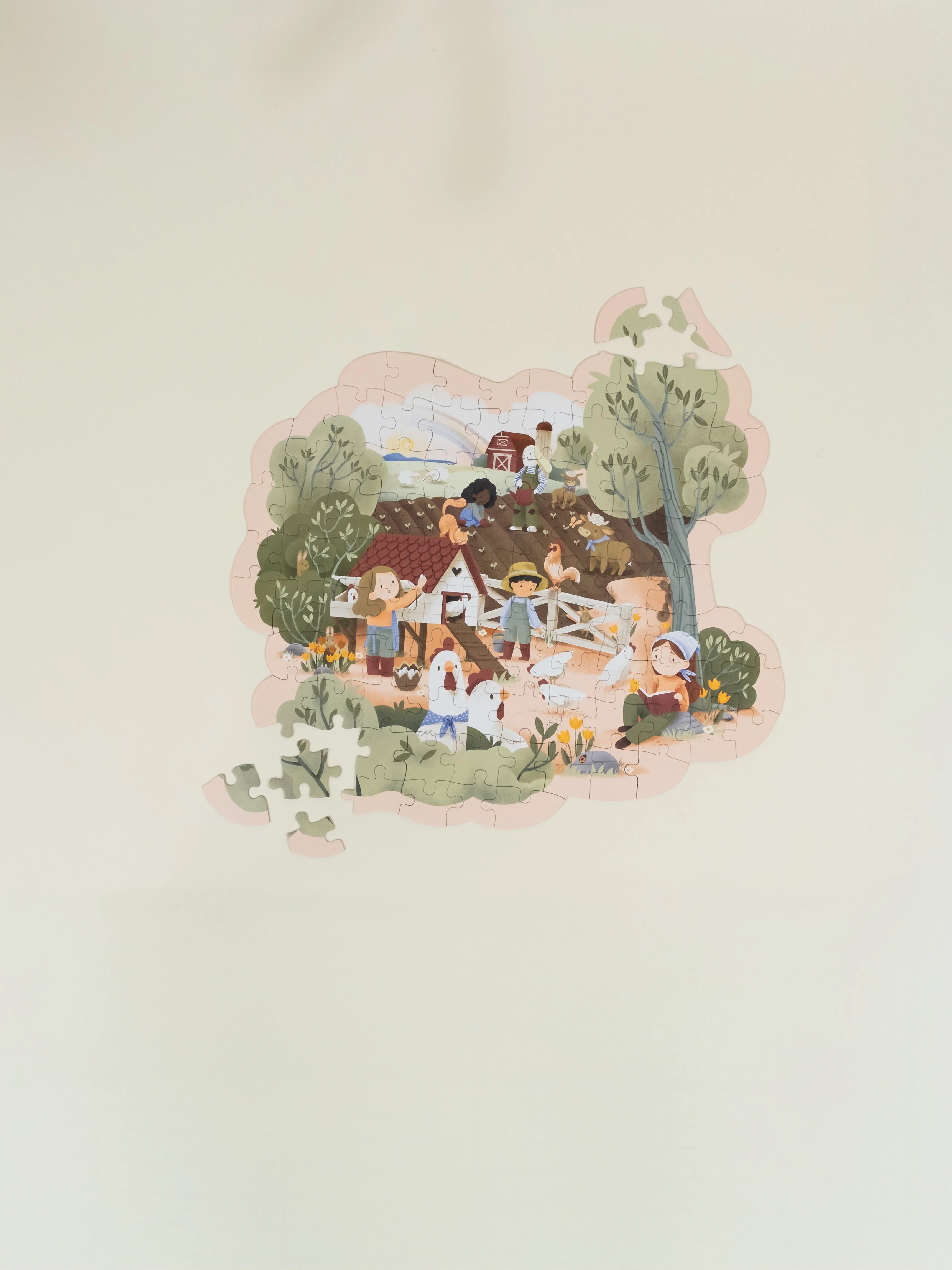 Image of Challengers Puzzle – Feathers and Sprouts(100 pcs)