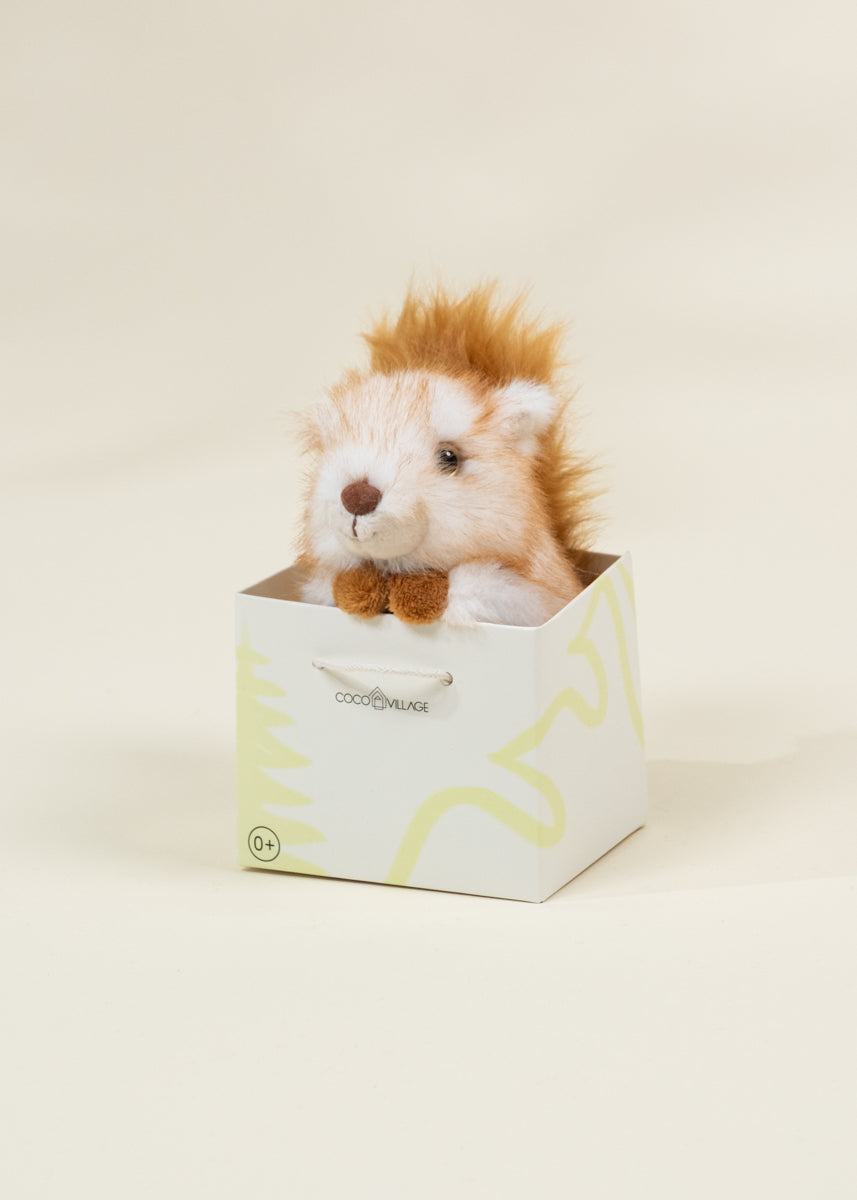 Mini Peluche Cadeau - Écureuil brun clair