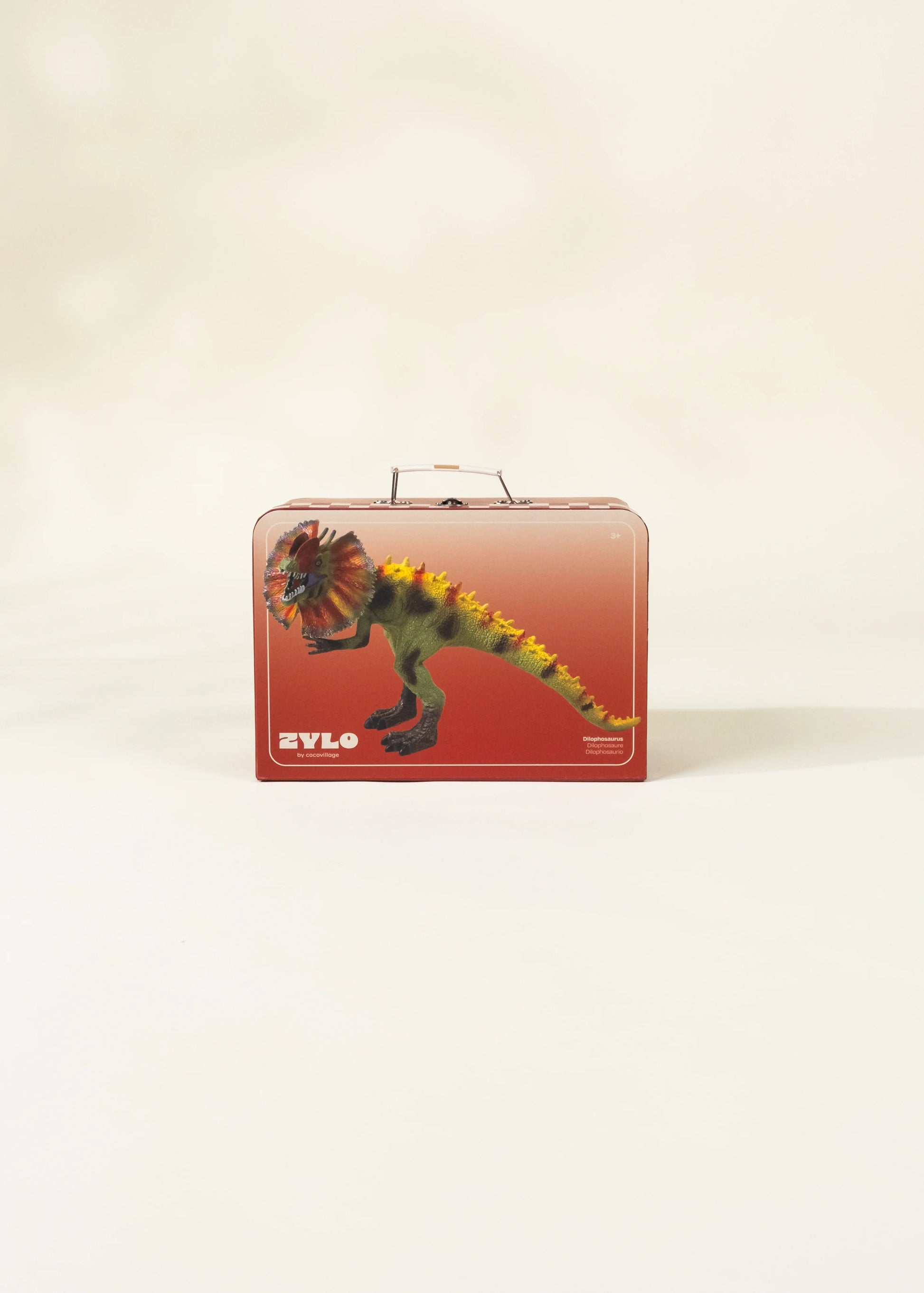Dilophosaurus Dinosaur in a Collectible Box