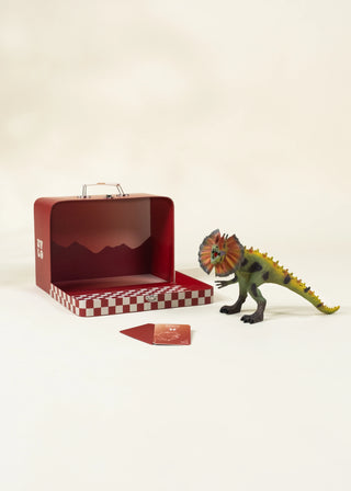 Dinosaure Dilophosaure & coffret collection