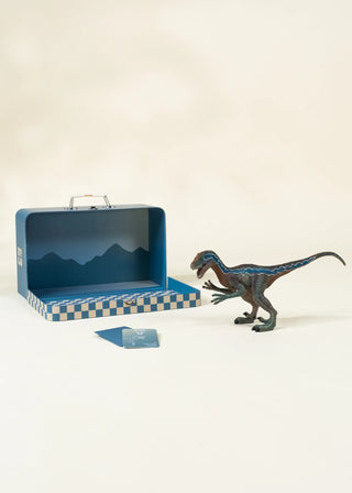 Dinosaure Vélociraptor & coffret collection