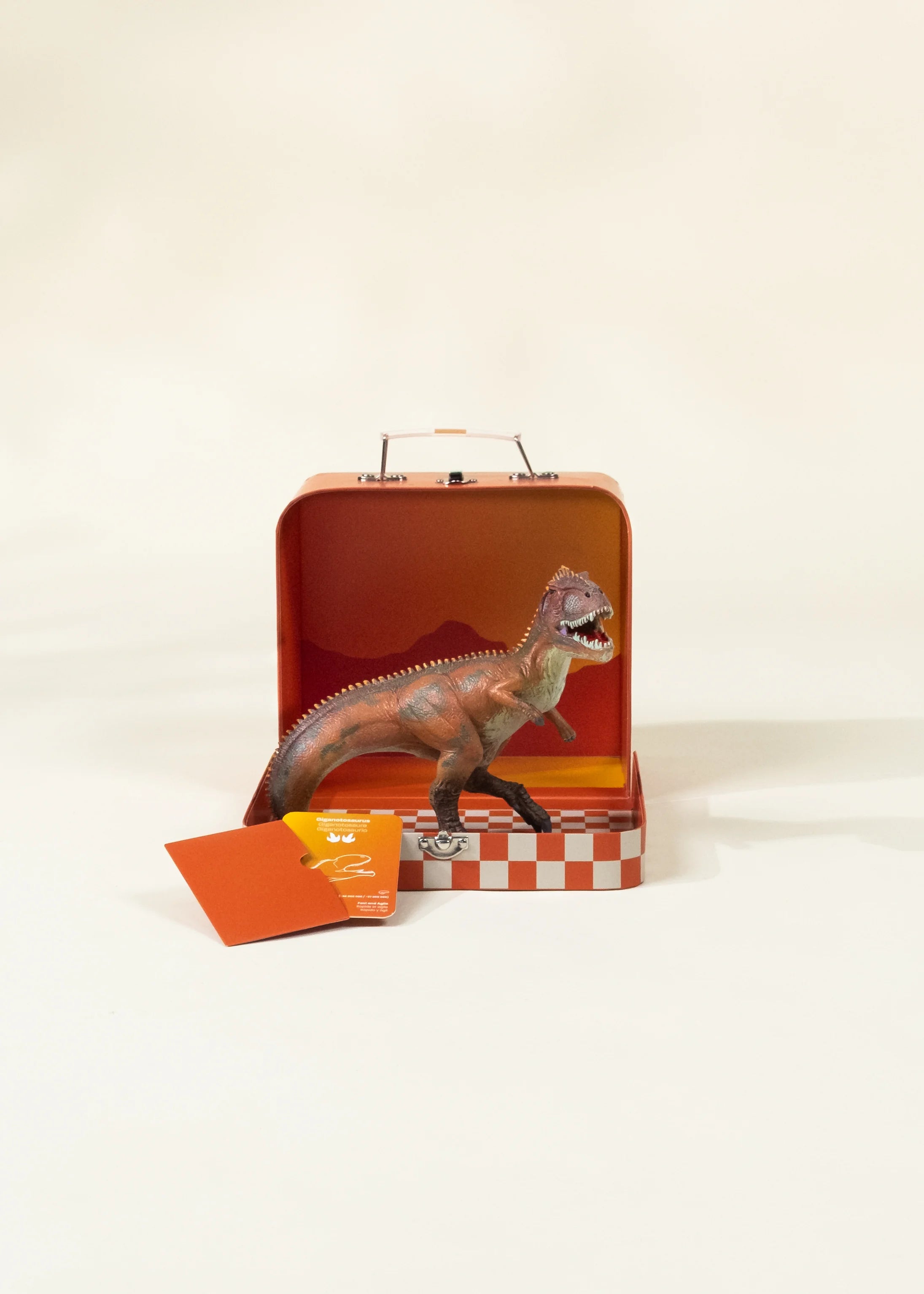 Image of Giganotosaurus Dinosaur in a Collectible Box