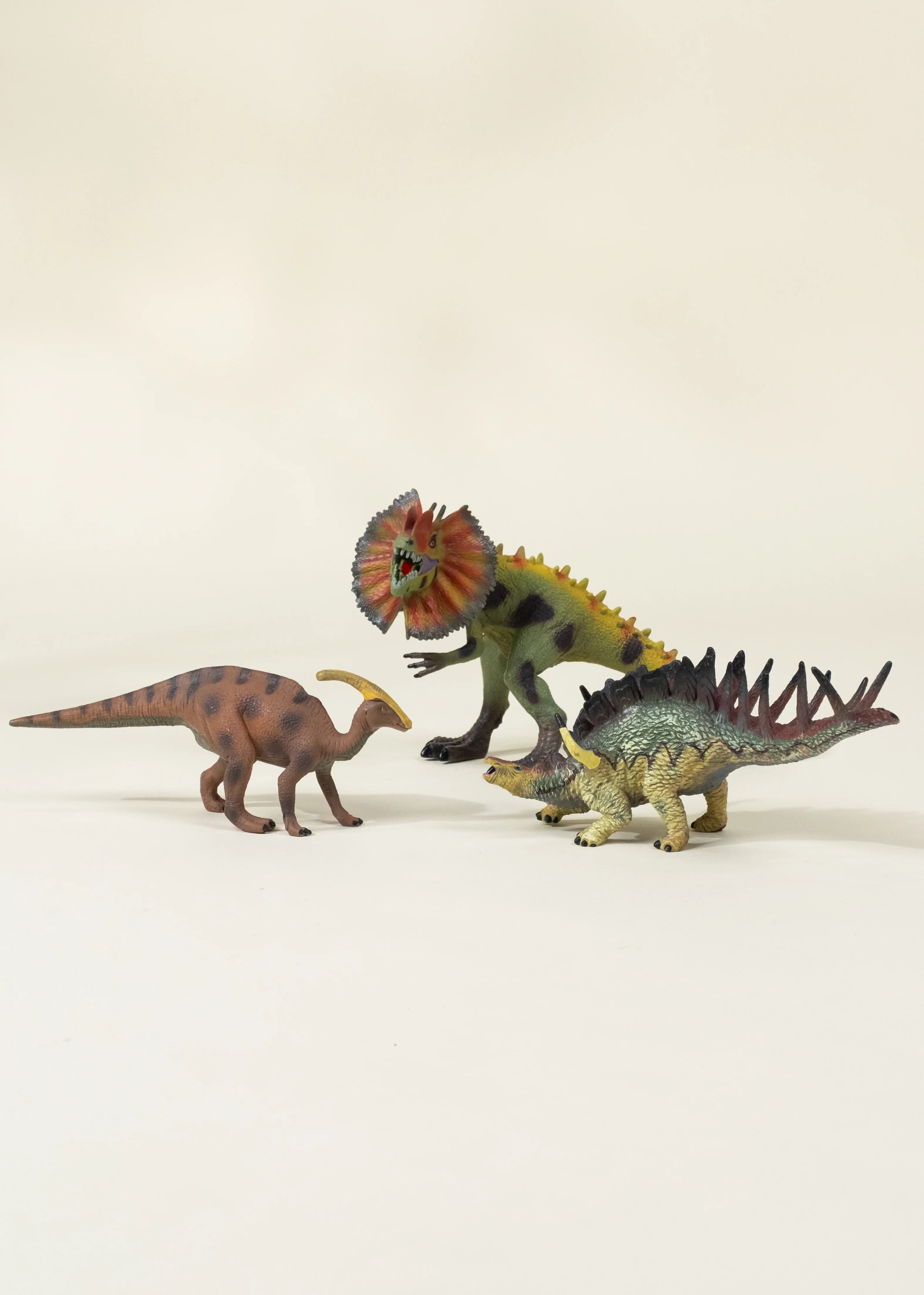 Image of Dilophosaurus Dinosaur in a Collectible Box