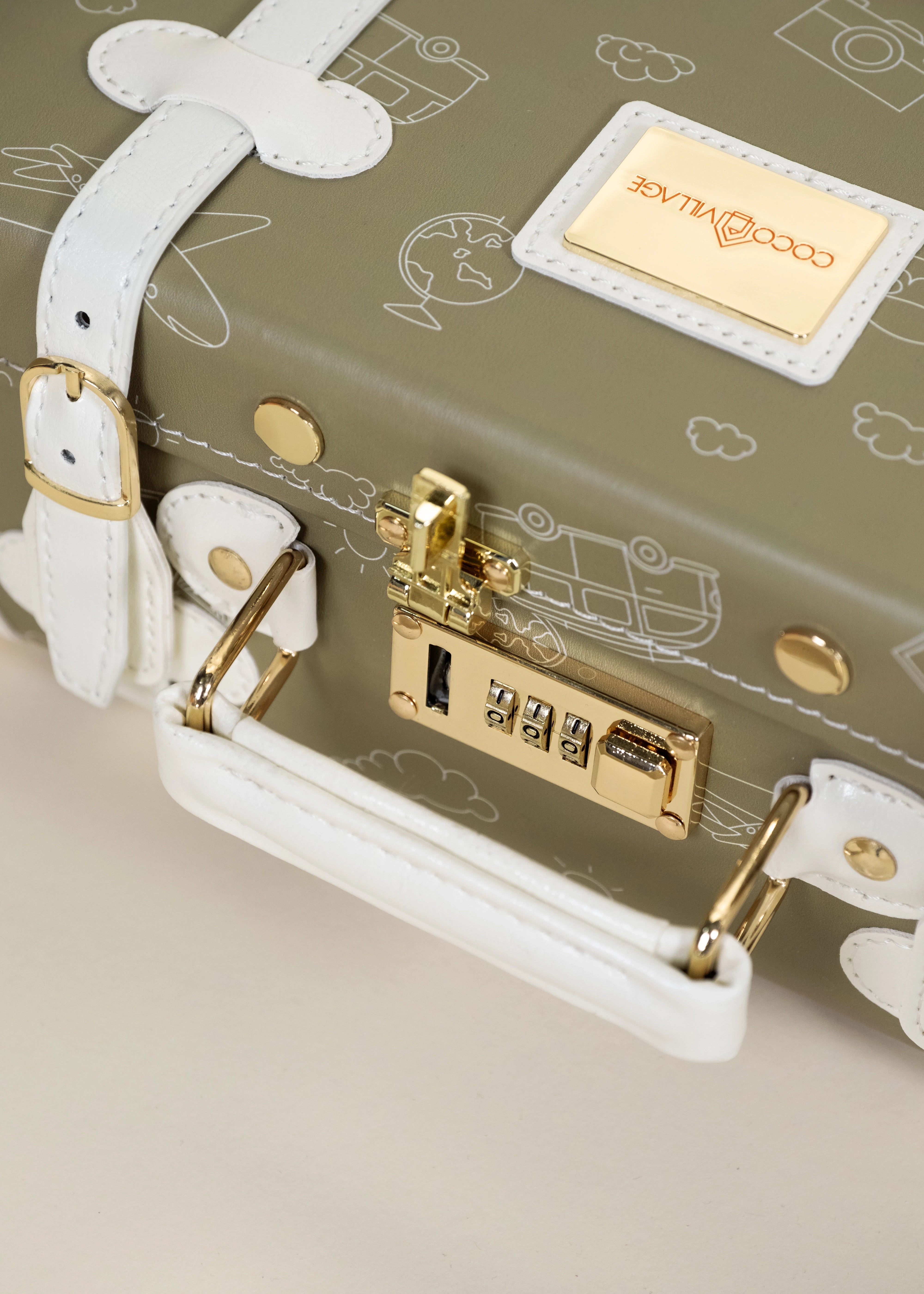 Image of Vegan Leather Play Suitcase - Travel
