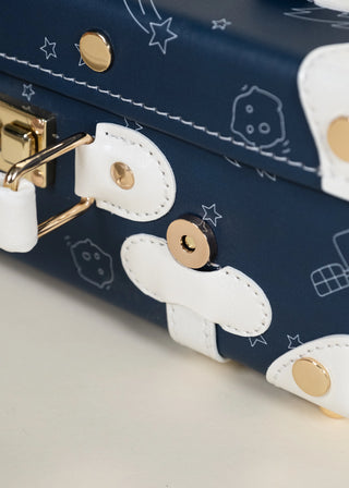 Valise de jeu en cuir vegan - Espace