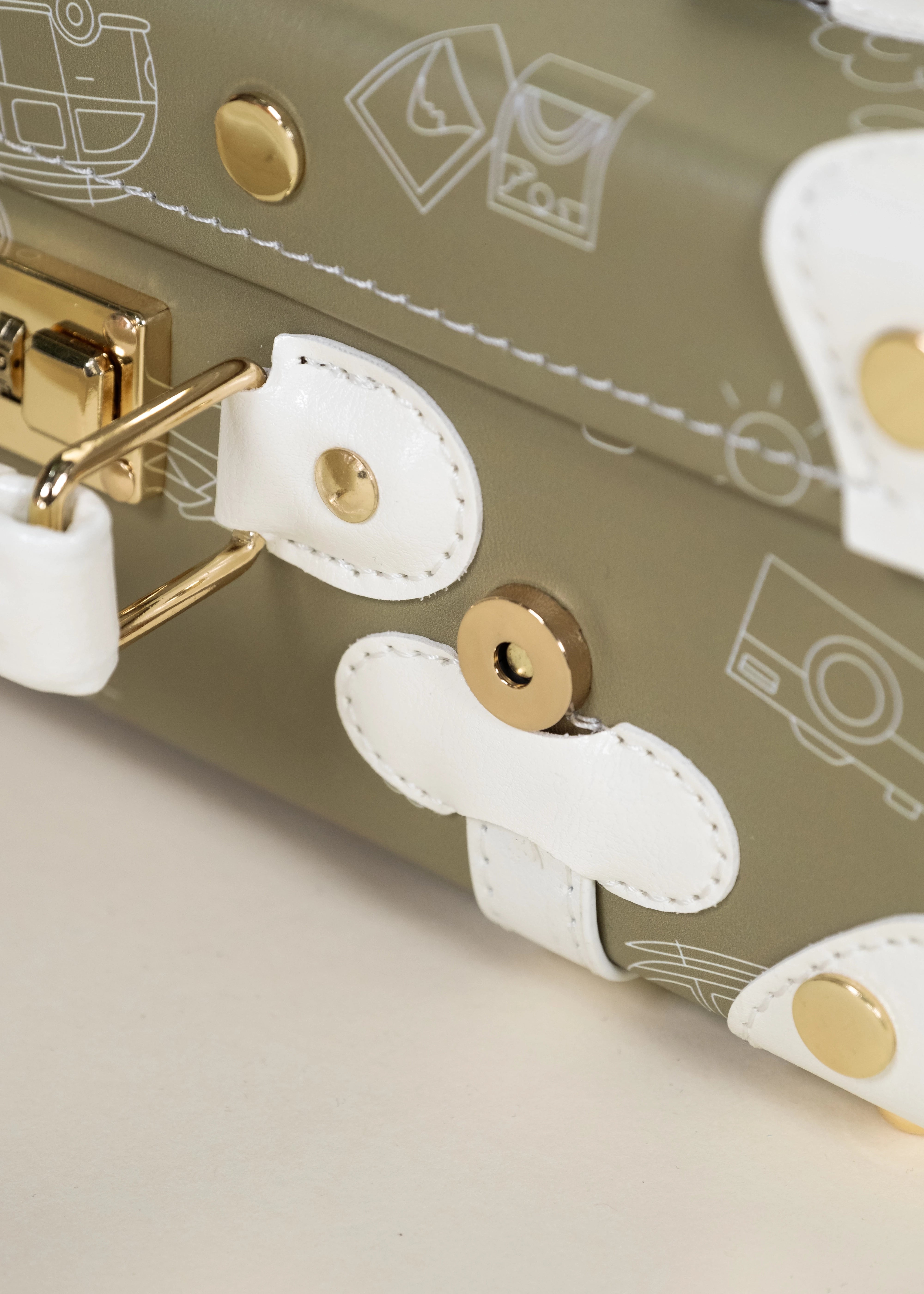 Image of Vegan Leather Play Suitcase - Travel