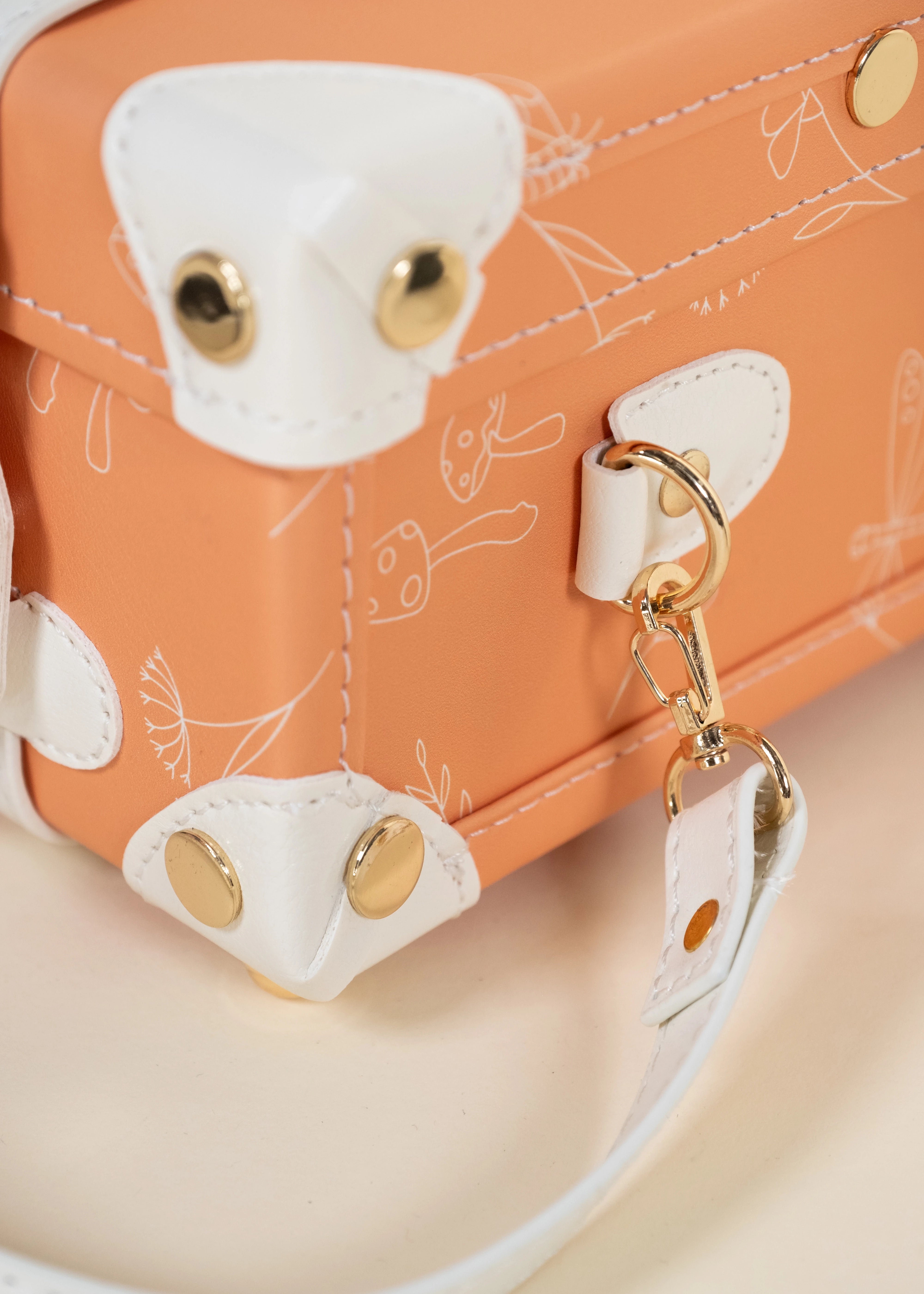 Image of Valise de jeu en cuir végétalien - Nature