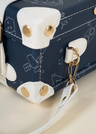 Valise de jeu en cuir vegan - Espace