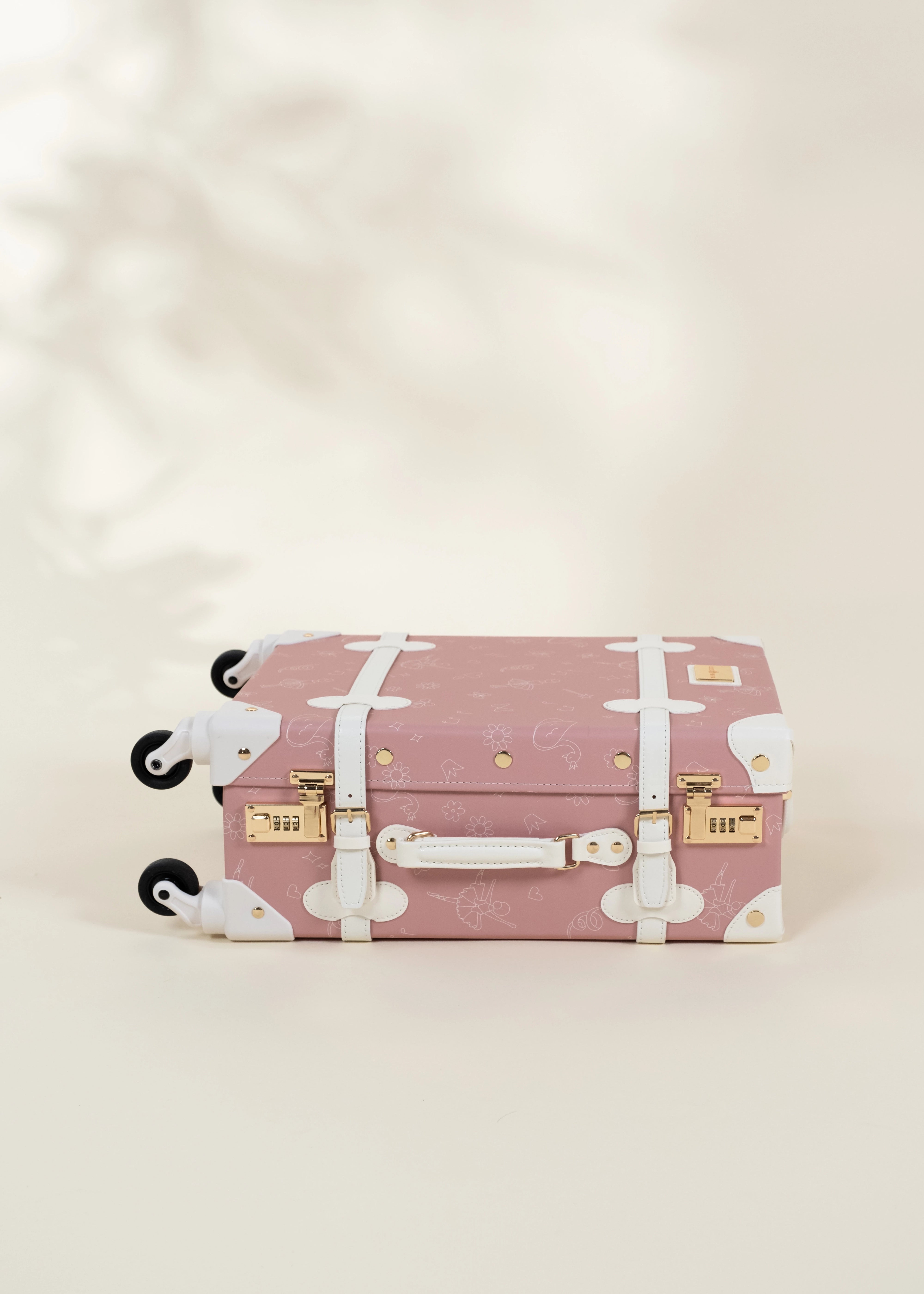 Image of Valise de cabine en cuir végétalien - Ballerine