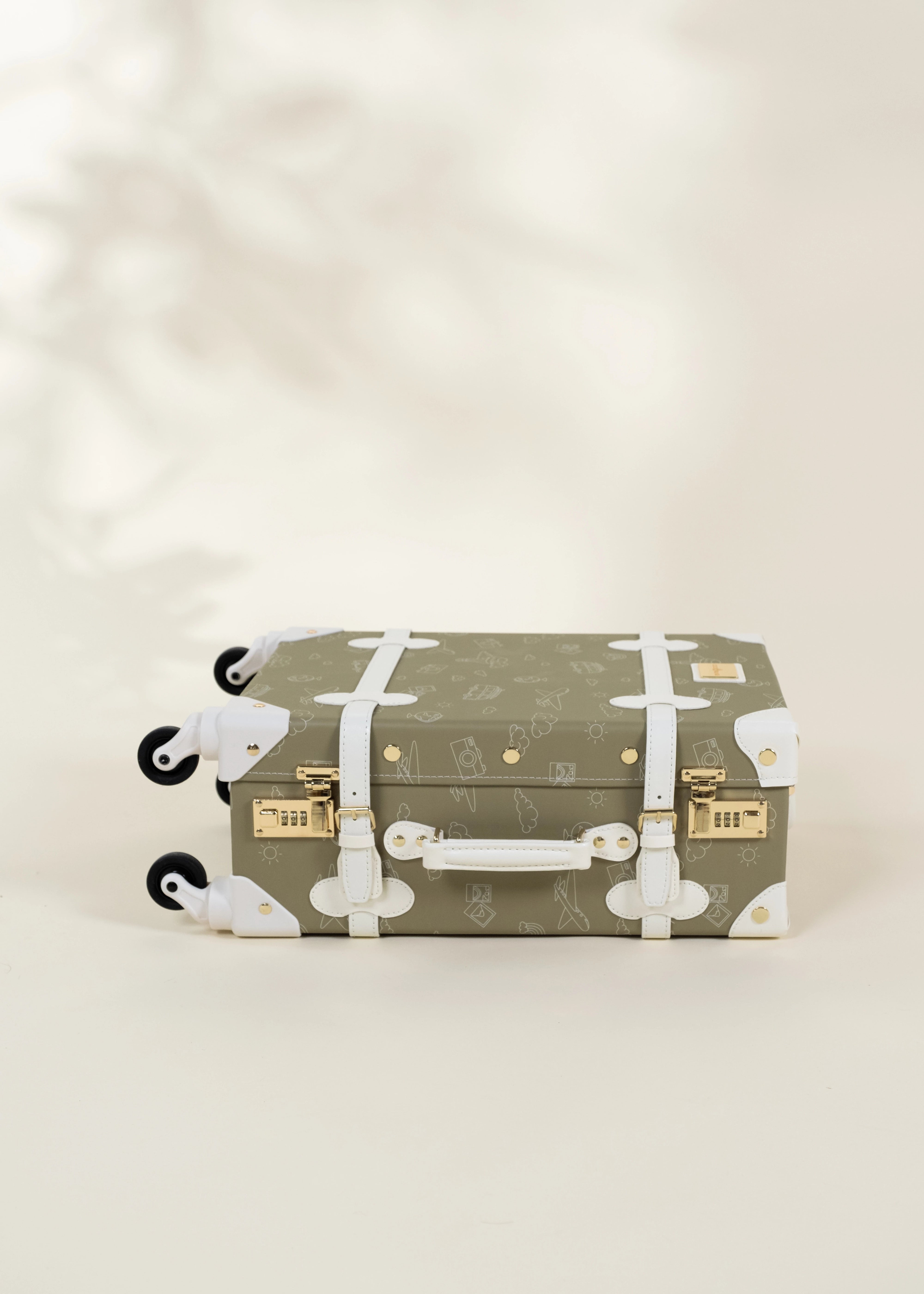 Image of Vegan Leather Carry-On Suitcase - Travel