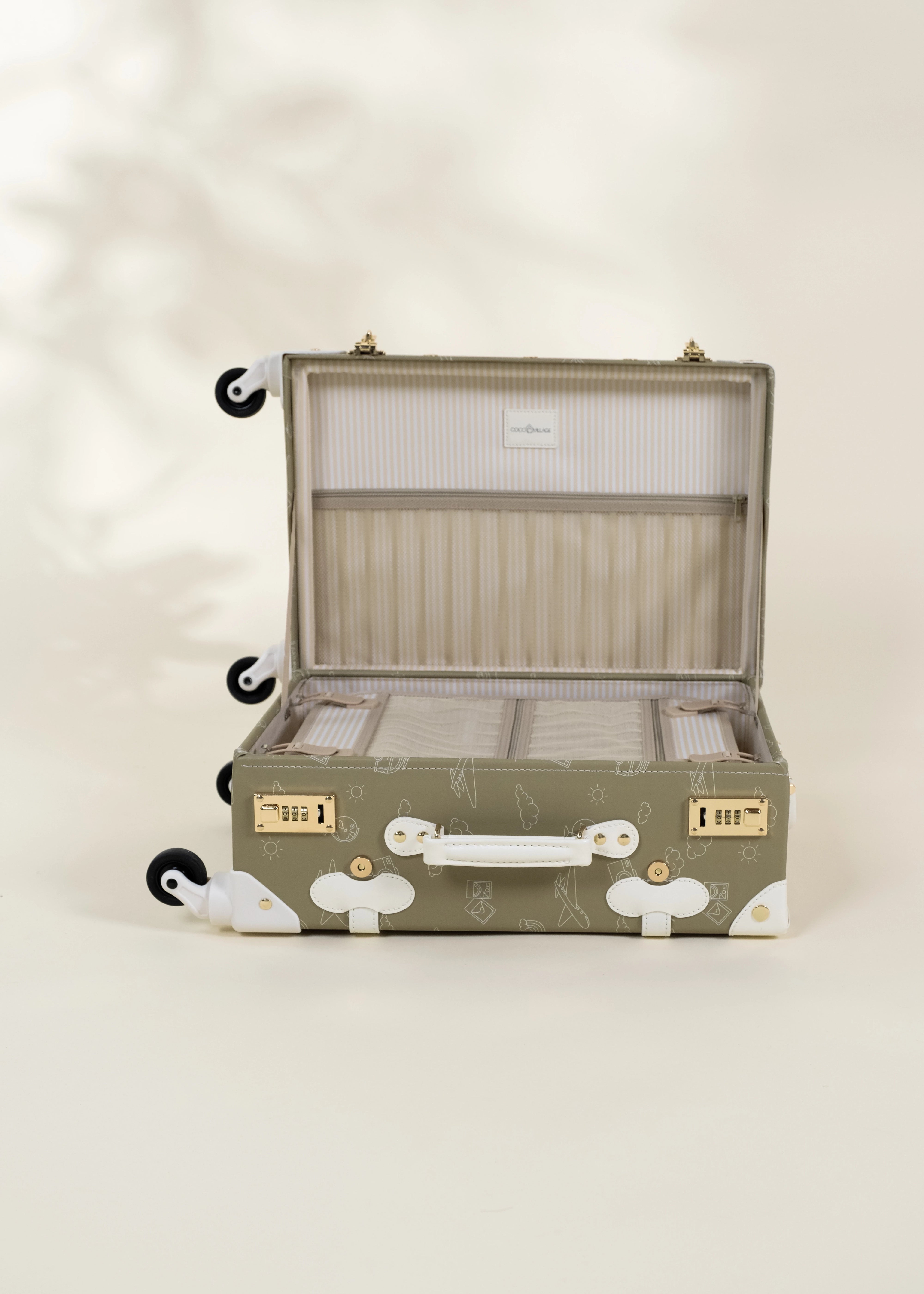 Image of Vegan Leather Carry-On Suitcase - Travel