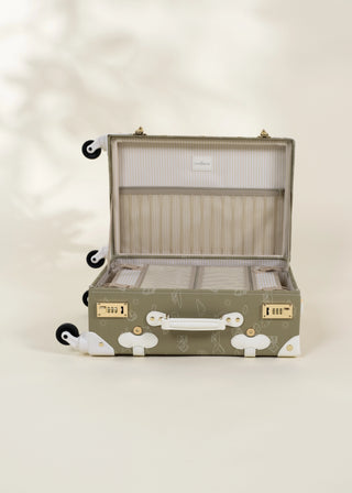 Valise de cabine en cuir végétalien - Voyage
